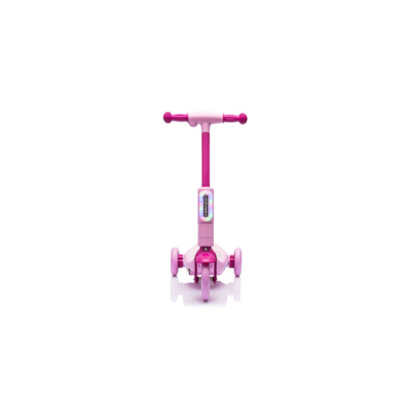 Monopattino Elettrico per Bambini Rosa Deluxe con Protezioni