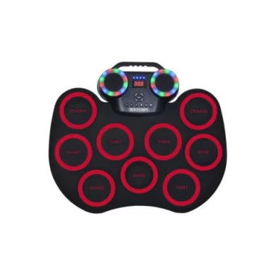 FlexBuddy - Batteria Flessibile Elettronica a 9 Pads con Ritmo Bontempi