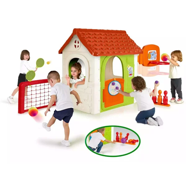 Casa Casual Multi-activity House 6in1 Feber