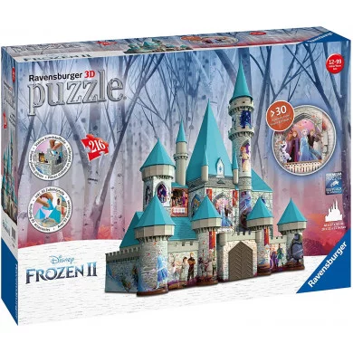 Puzzle 3D Disney Frozen Castello Di Ghiaccio Ravensburger
