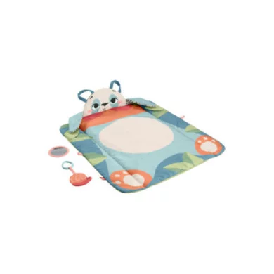 Fisher-Price Amici del Pianeta - Tappetino Panda, con gioco frusciante e specchietto agganciabile inclusi HKD65