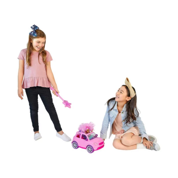 Auto Sparkle Girls Radiocomandata con Bacchetta Magica – Rotazione 360° e Portata 20 m, 3+ anni