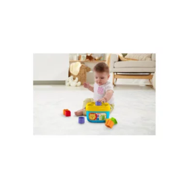 Fisher-Price Secchiello Blocchi Assortiti – 10 Forme Colorate da Impilare e Inserire – Gioco Educativo 6+ Mesi