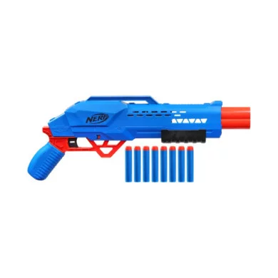 Nerf Alpha Strike Big Cat DB-2 Blaster a Doppia Canna – Spara 2 Freccette con 8 Colpi Nerf Elite Inclusi