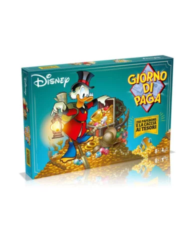 Winning Moves Giorno di Paga Disney con Zio Paperone, gioco da