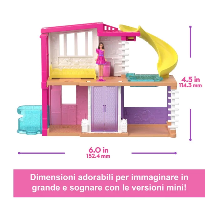 Casa Delle Bambole In Legno Con Piscina E Stanze Belle E Arredate - Foto 7