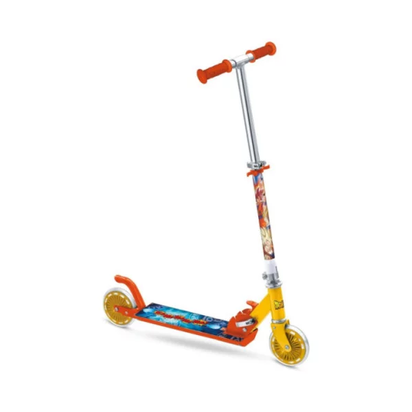 Monopattino Dragonball 2 Ruote – Alluminio, Pieghevole, Extra Grip, Manubrio Regolabile, fino a 50 kg