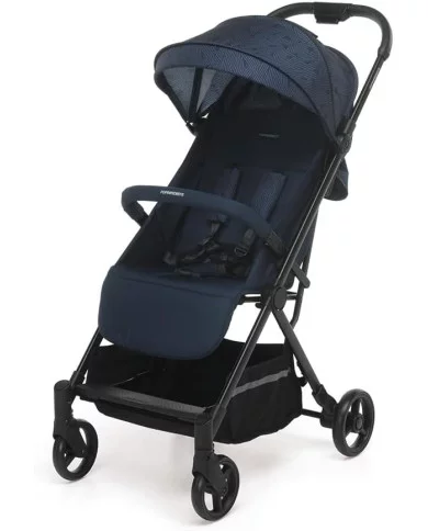 Passeggino Compatto Foppapedretti Olimpic 0-22 Kg - Chiusura A 1 Mano, Self-Standing, UPF50+, Nero - Foto 9