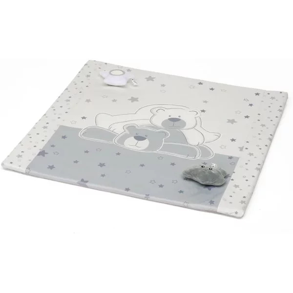 Palestrina Foppapedretti Trainer Dolcestella, Tappeto Gioco Neonato 0m+, Archi con Peluche Sensoriali, Lavabile