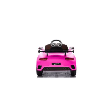 Auto Elettrica Bambini Porsche Ruf Small 12V Rosa con Telecomando, Sedile in Pelle, Luci LED, Suoni e Licenza