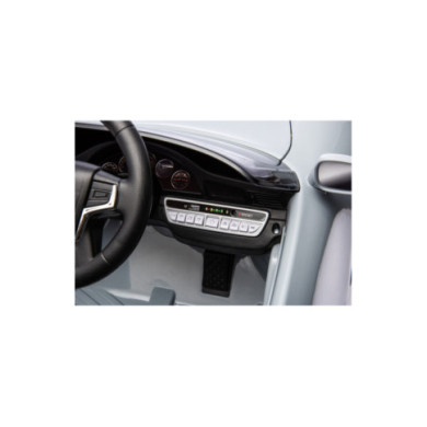 Auto Elettrica Bambini Porsche Ruf Small 12V Grigia con Telecomando, Sedile in Pelle, Luci LED, Suoni e Licenza