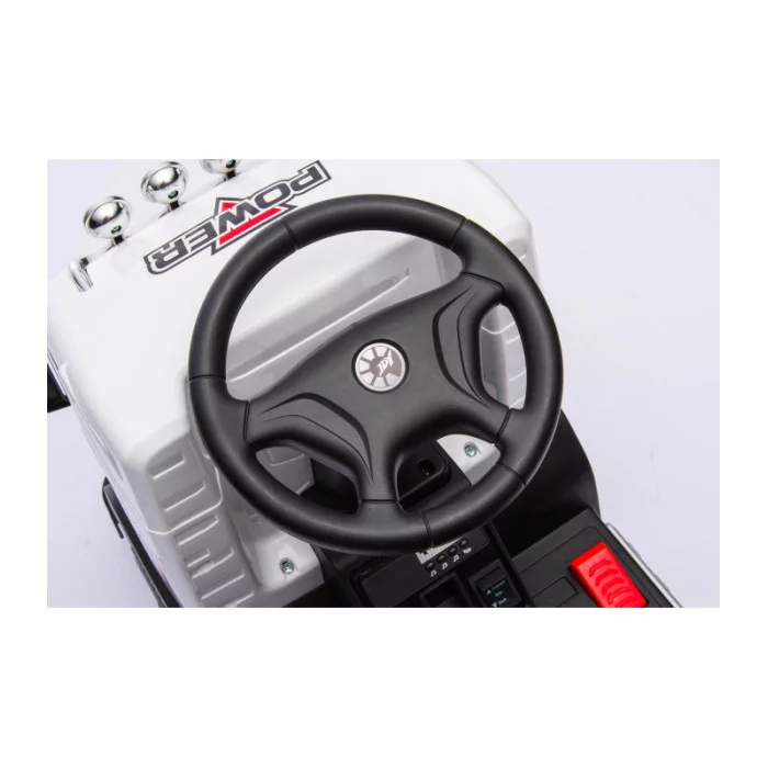 Camion Elettrico per Bambini 6V Small Truck Blu con Luci LED, Suoni, Retromarcia e Caricabatterie Incluso