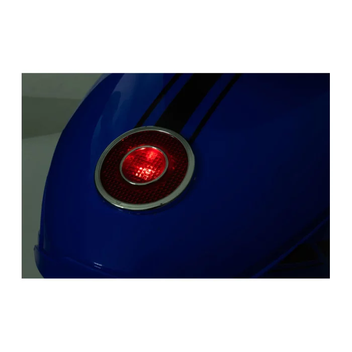Moto Elettrica per Bambini 24V Blu Deluxe con Luci LED, Suoni, Soft Start, Acceleratore e Ruote da 12” Antiscivolo