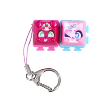 Clickeez Twin Pack – 2 Personaggi Collezionabili a Scatto + Portachiavi, 6+ Anni, Edizione Limitata, 70+ da Scoprire