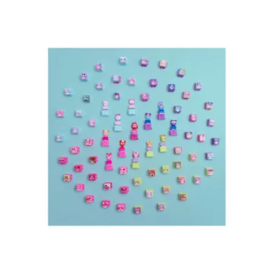 Clickeez Multipack 5 Tasti – Giocattolo Sensoriale ASMR Kawaii, 70+ da Collezionare, Portachiavi Inclusi – da 6 Anni