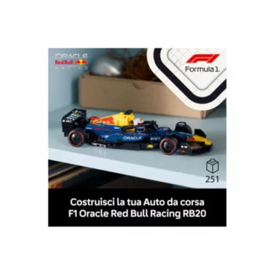 LEGO Speed Champions 77243 Auto da Corsa F1 Oracle Red Bull Racing RB20 Macchina da Collezione, Regalo Uomo, Donna e Adulti