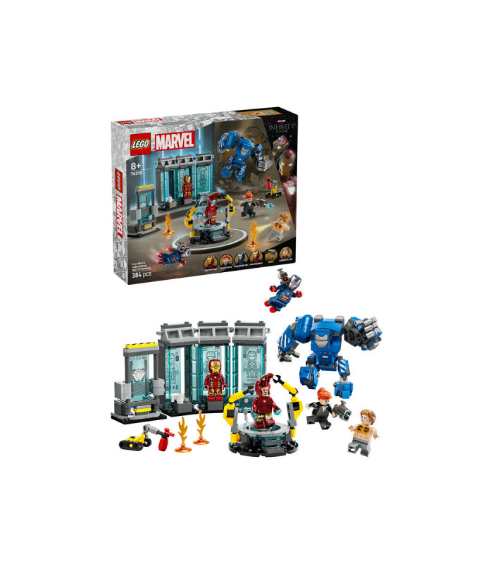 Lego Minifigures Armature Lego LEGO Marvel 76315 Laboratorio Di