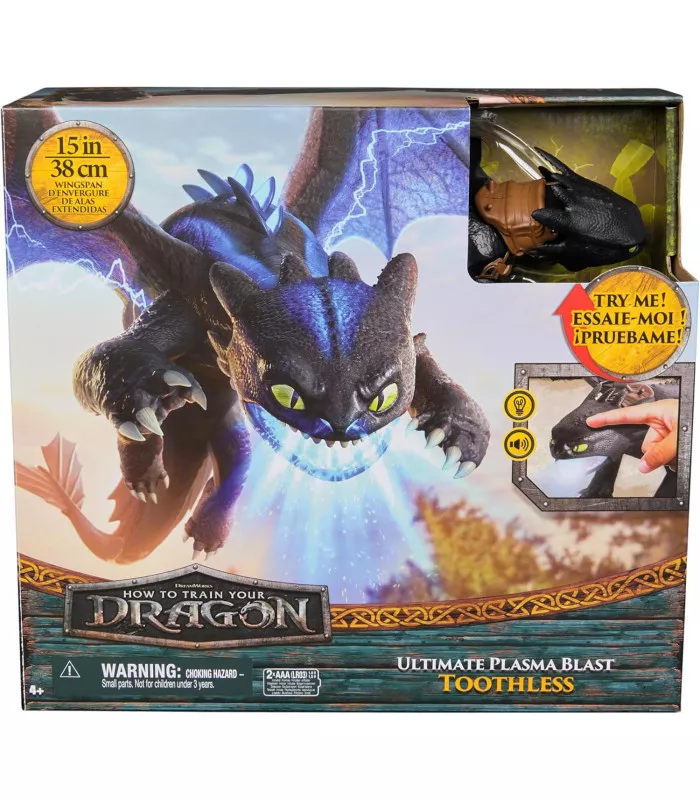 Sdentato Draghi Giocattolo Dragon Trainer Action Figure Spin