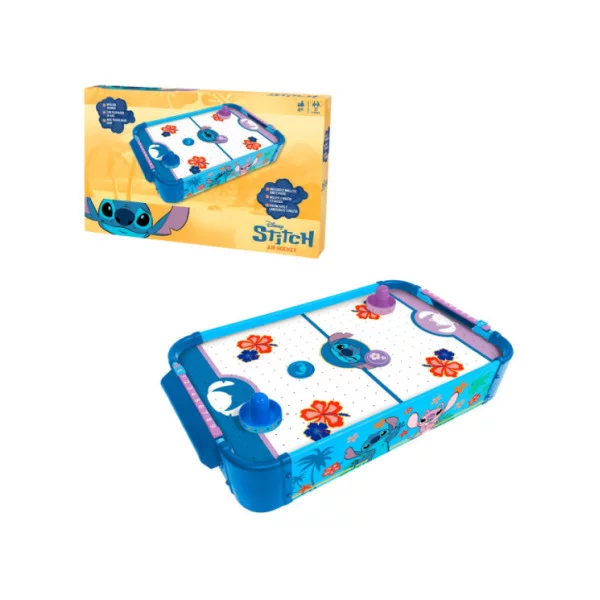 Disney Stitch Air Hockey da Tavolo Con Propulsore d’Aria e Accessori