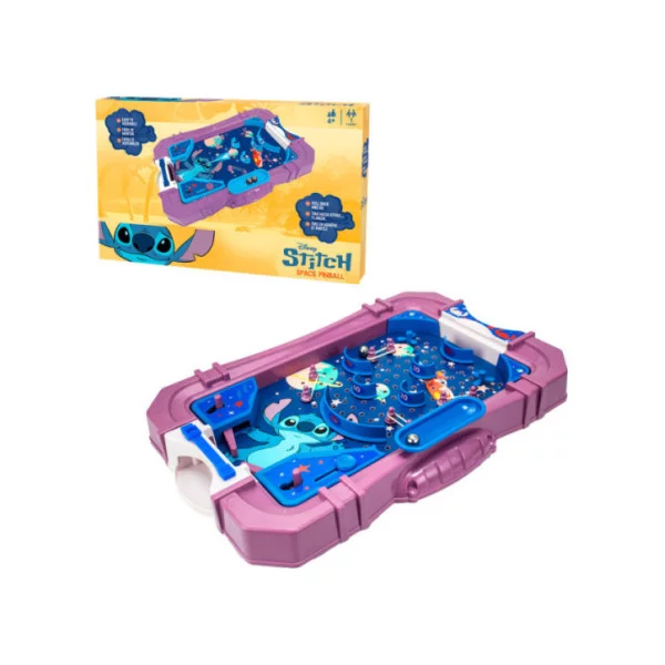 Disney Stitch Space Pinball Flipper da Tavolo per Bambini