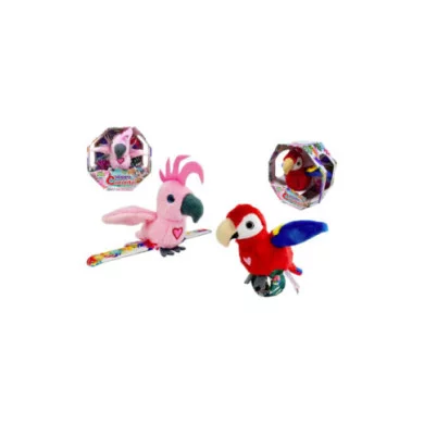 Happy Cocorito Pappagallo Interattivo Parlante e Canterino  Peluche Morbido