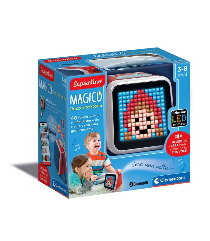 Sapientino Magico Raccontastorie con Pixel Art e 40 Storie