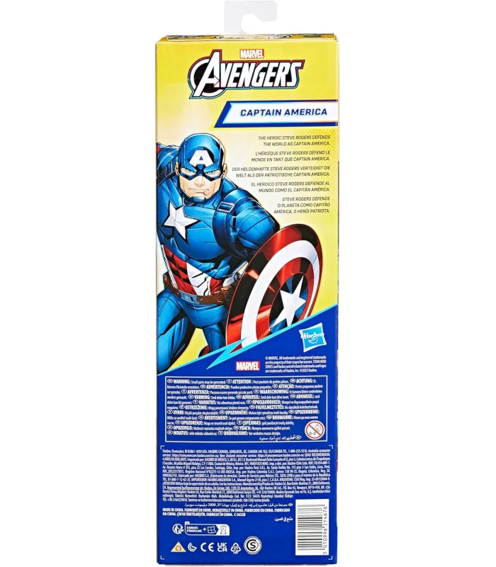 Capitan America Personaggi Avengers 30 Cm Marvel Avengers Titan