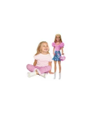Barbie Fun & Fancy Bambola con Capelli Lunghissimi ed Extension, 2 Look e Accessori Inclusi, 3+ Anni