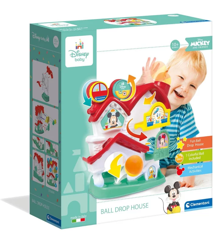 Clementoni Disney Baby Mickey Casetta Attività – Gioco Palline 10