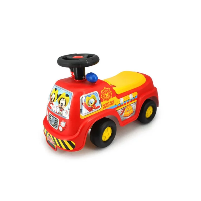 Primi Passi Pompieri Mickey – Camion Cavalcabile con Suoni e Luci Disney 12+ Mesi