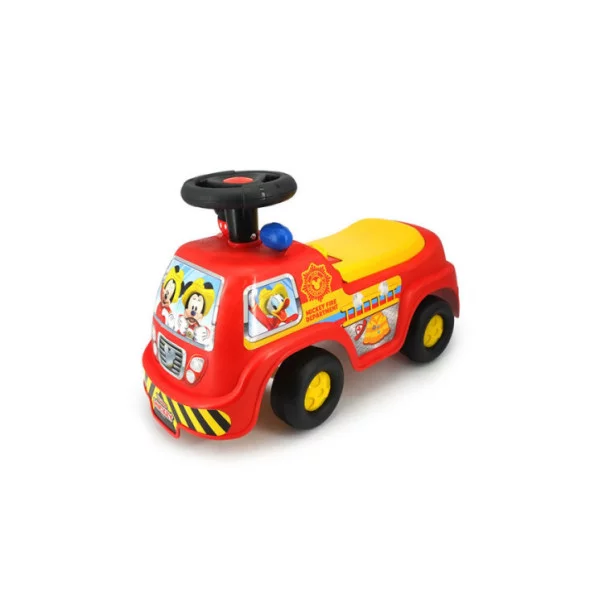 Primi Passi Pompieri Mickey – Camion Cavalcabile con Suoni e Luci Disney 12+ Mesi
