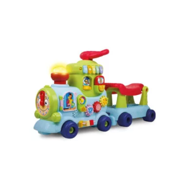 Trenino dei Giochi 4 in 1 Cavalcabile, Primi Passi e Centro Attività 12+ Mesi Lisciani Carotina Baby
