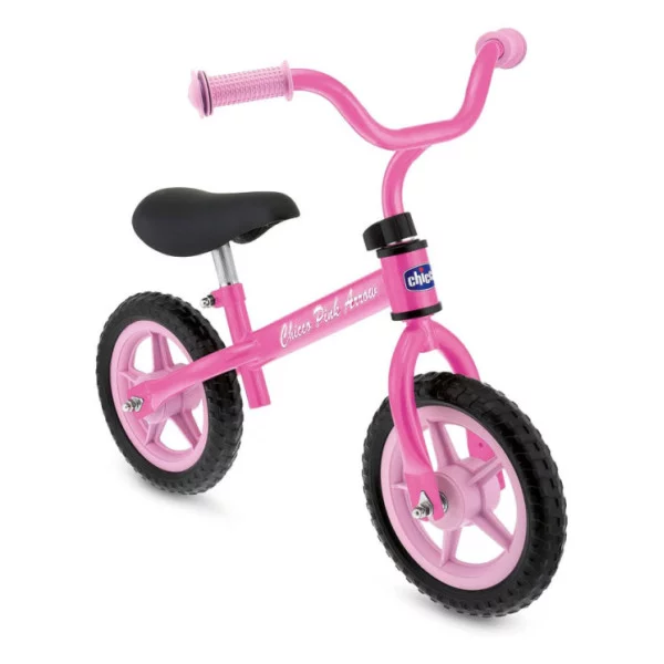 Chicco Pink Arrow – Balance Bike Senza Pedali Rosa con Sellino e Manubrio Regolabili 2-5 Anni