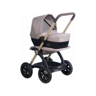 Smoby Inglesina Combi 3 in 1 Iridio – Passeggino, Carrozzina e Ovetto Removibile per Bambole fino a 42 cm