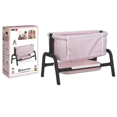 Smoby Maxi-Cosi Co-Dodo – Lettino Bambole 4 Posizioni con Ripiano Portaoggetti, 3+ Anni