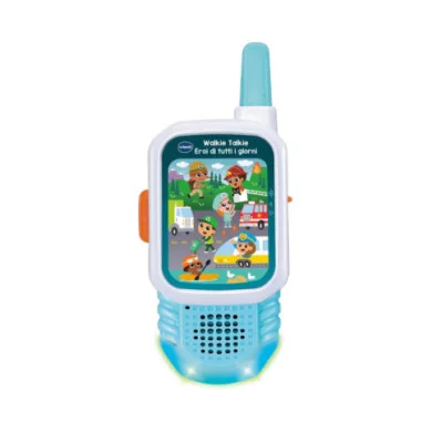 Walkie Talkie Eroi di Tutti i Giorni Set 2 Dispositivi con Missioni Interattive e Portata 150m, 3-7 Anni