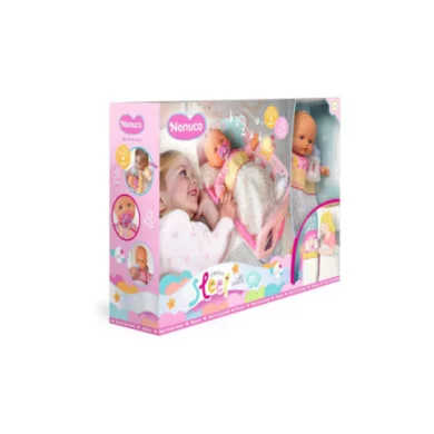 Nenuco Dormi con Me Culla 3 in 1 – Bambola 35 cm con Culla, Accessori e Stella Luminosa, 3+ Anni Famosa