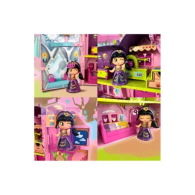 Pinypon Tale Mansion – Casa delle Favole con Personaggio e Accessori a Tema, Trasportabile con Maniglia, 4+ Anni Famosa