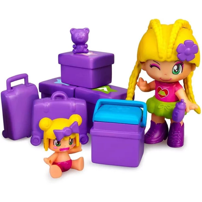 Pinypon Camping Car – Veicolo da Campeggio con Personaggio, Tenda e Accessori da Picnic, 4+ Anni Famosa