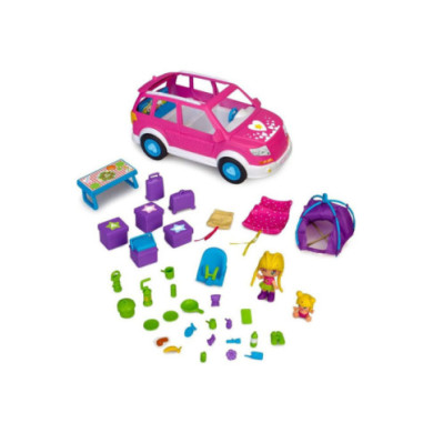 Pinypon Camping Car – Veicolo da Campeggio con Personaggio, Tenda e Accessori da Picnic, 4+ Anni Famosa