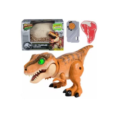 Primal Hatch Jurassic World – Uovo Interattivo T-Rex con 100+ Suoni, Reazioni e Accessori – Giocattolo Bambini 5+ Anni