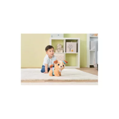 Milo Scodinzolo e cammino – Peluche Interattivo Musicale con Suoni, Luci e Movimento 9-36 Mesi