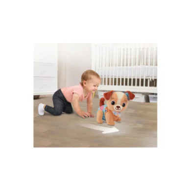 Milo Scodinzolo e cammino – Peluche Interattivo Musicale con Suoni, Luci e Movimento 9-36 Mesi