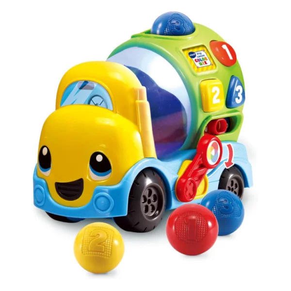 Max Mixa Colori – Camioncino Parlante Interattivo con 5 Melodie e Giochi Educativi 12-36 Mesi