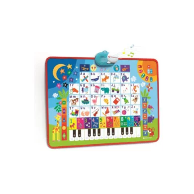 Sapientino Alfabeto Parlante  Poster Educativo Bilingue Italiano/Inglese con Lettere e Numeri 3-5 Anni Clementoni 16665