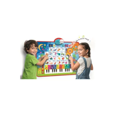 Sapientino Alfabeto Parlante  Poster Educativo Bilingue Italiano/Inglese con Lettere e Numeri 3-5 Anni Clementoni 16665