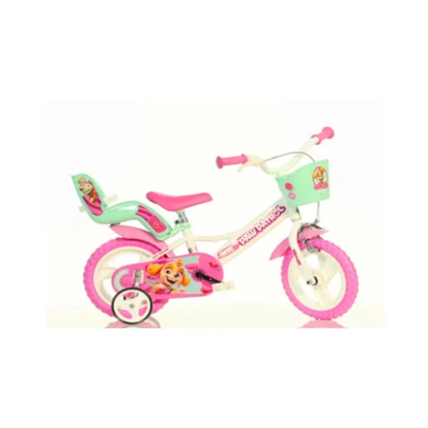Bici 12 Paw Patrol Skye Bambine 2-4 Anni con Rotelle