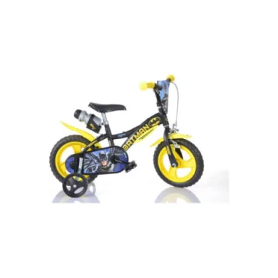 Bici 12 Batman Dino Bikes Bambini 3-5 Anni con Rotelle