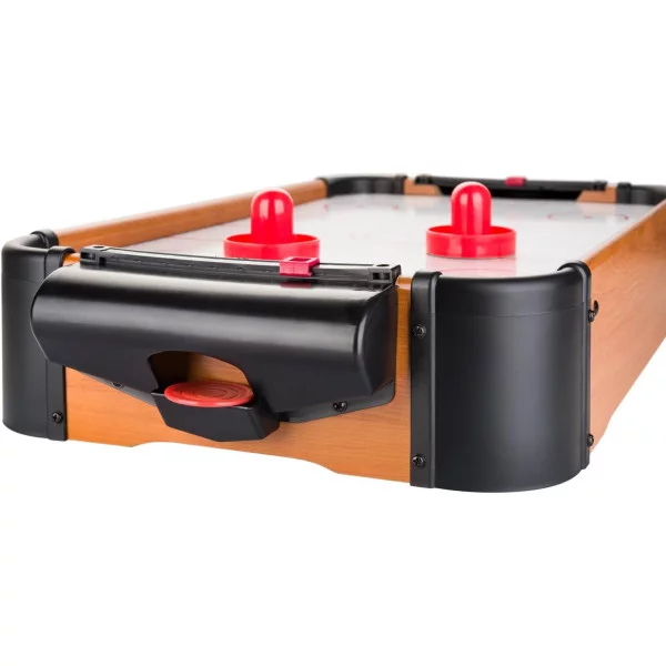 Mini Hockey da Tavolo effetto legno con segnapunti e accessori – 51x31x11 cm