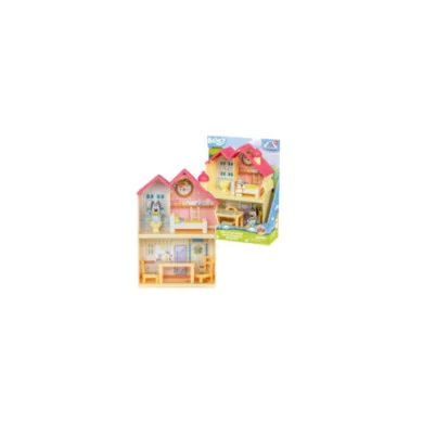 Bluey Mini Home Playset Casetta con Personaggio e 5 Accessori